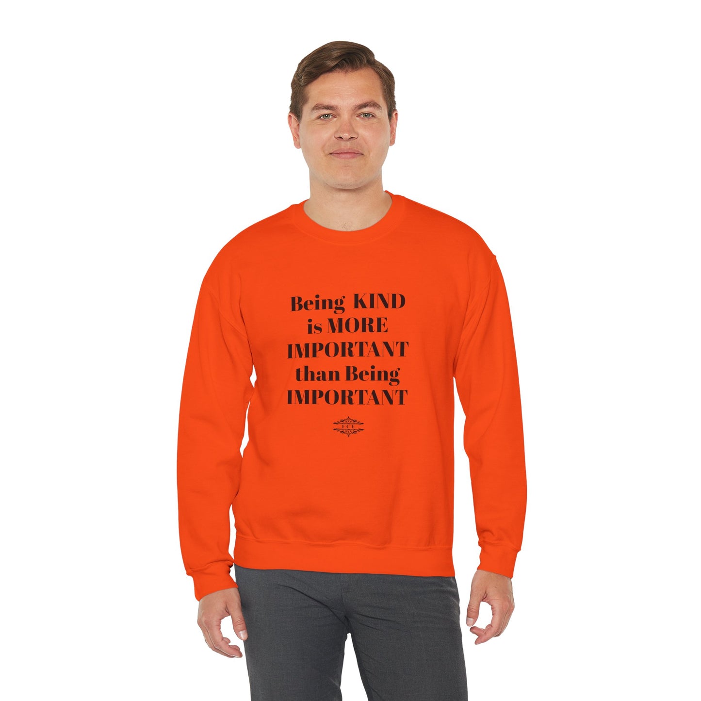 BE KIND CREWNECK SWEATSHIRT