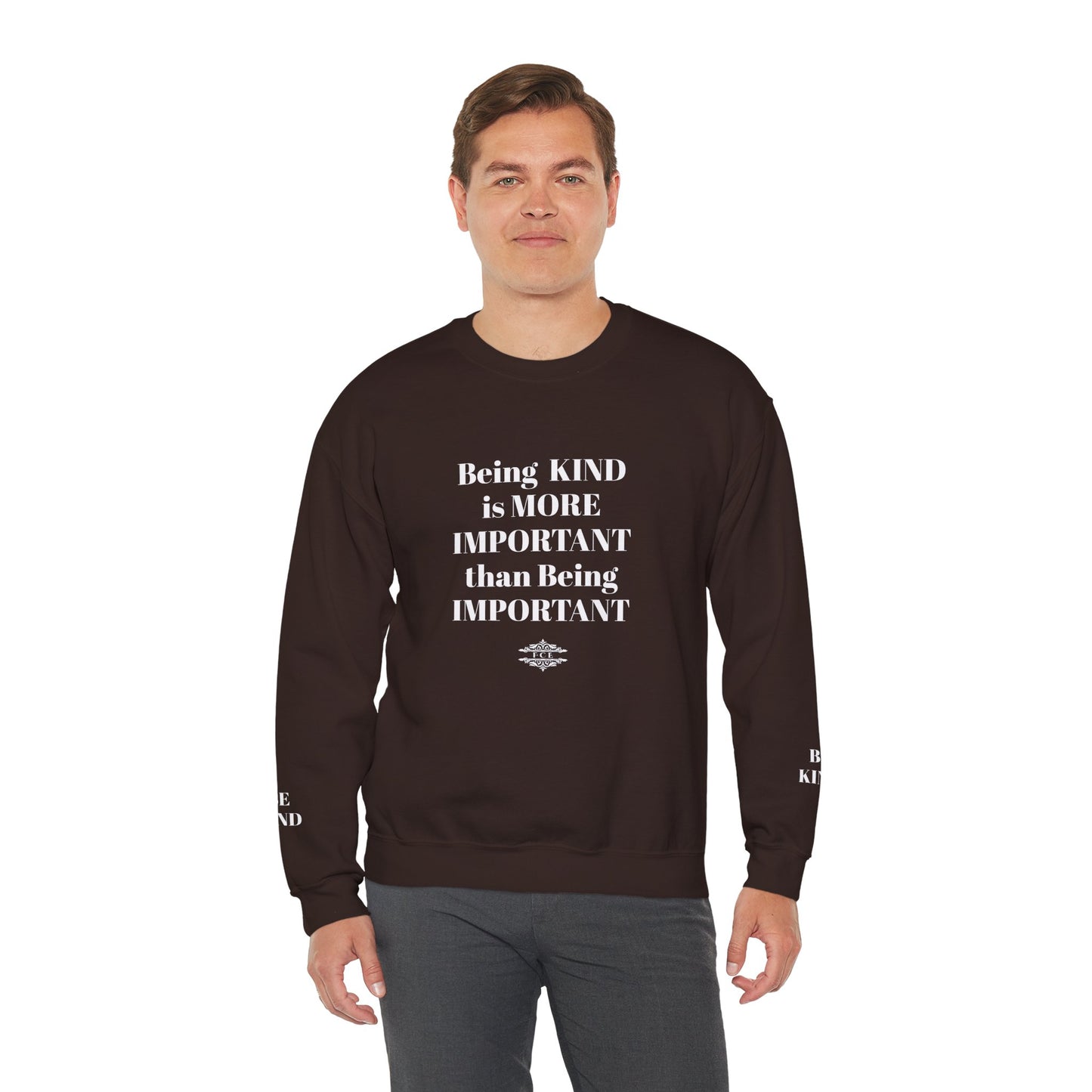 BE KIND CREWNECK SWEATSHIRT