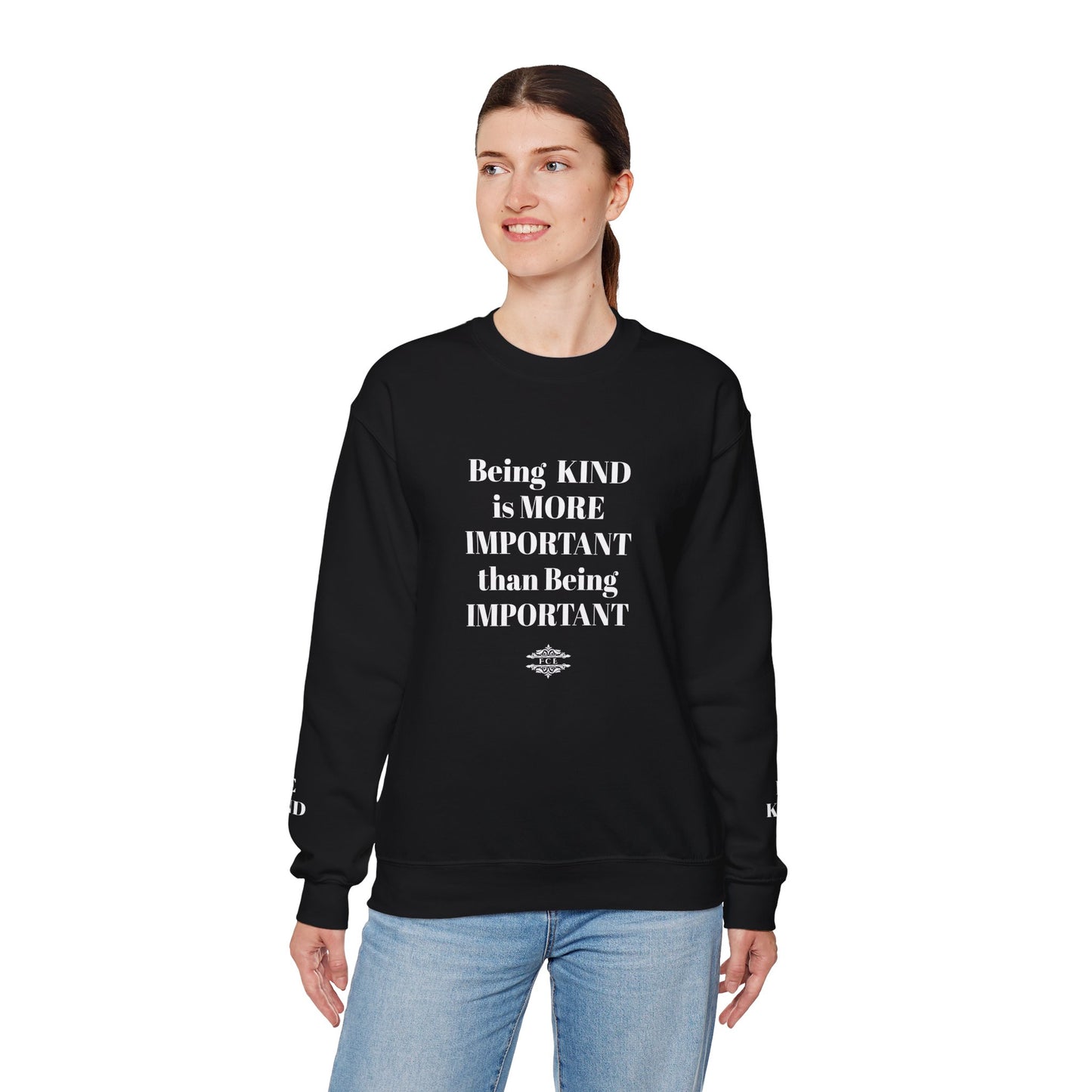 BE KIND CREWNECK SWEATSHIRT