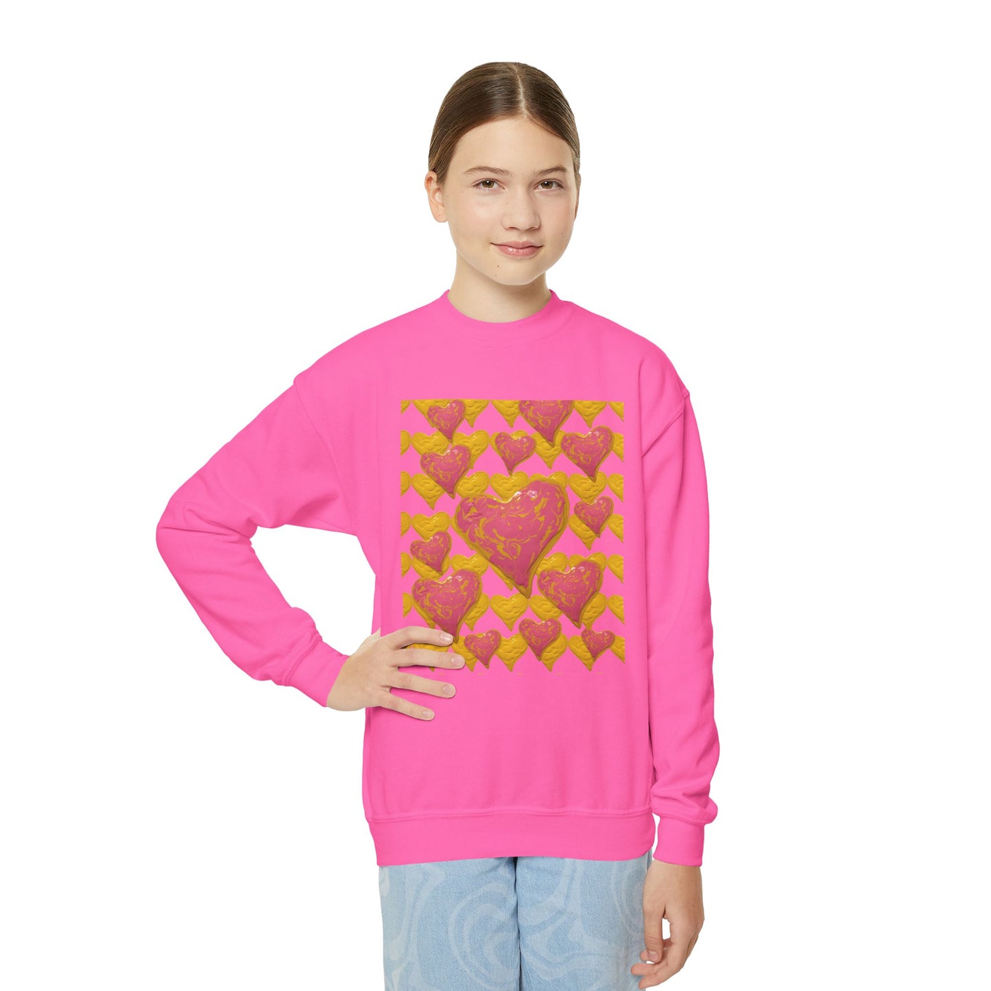 LOVELY HEARTS SWEATSHIRT