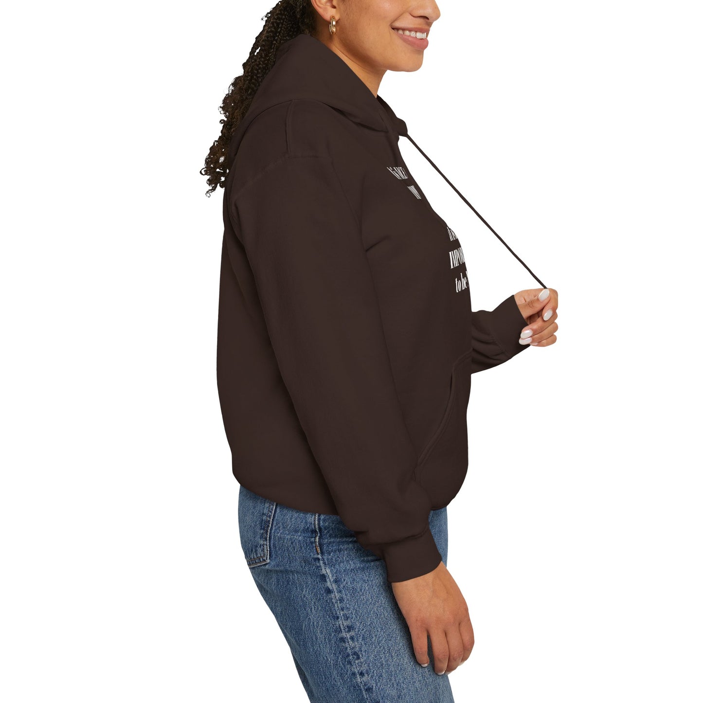 BE NICE HOODED SWEATSHIRT