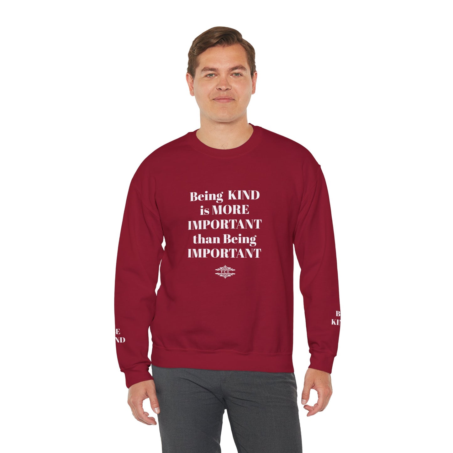 BE KIND CREWNECK SWEATSHIRT