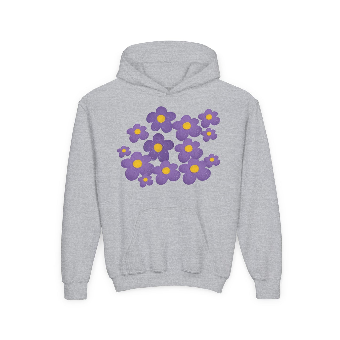 FUN ORANGE HOODED SWEATSHIRT