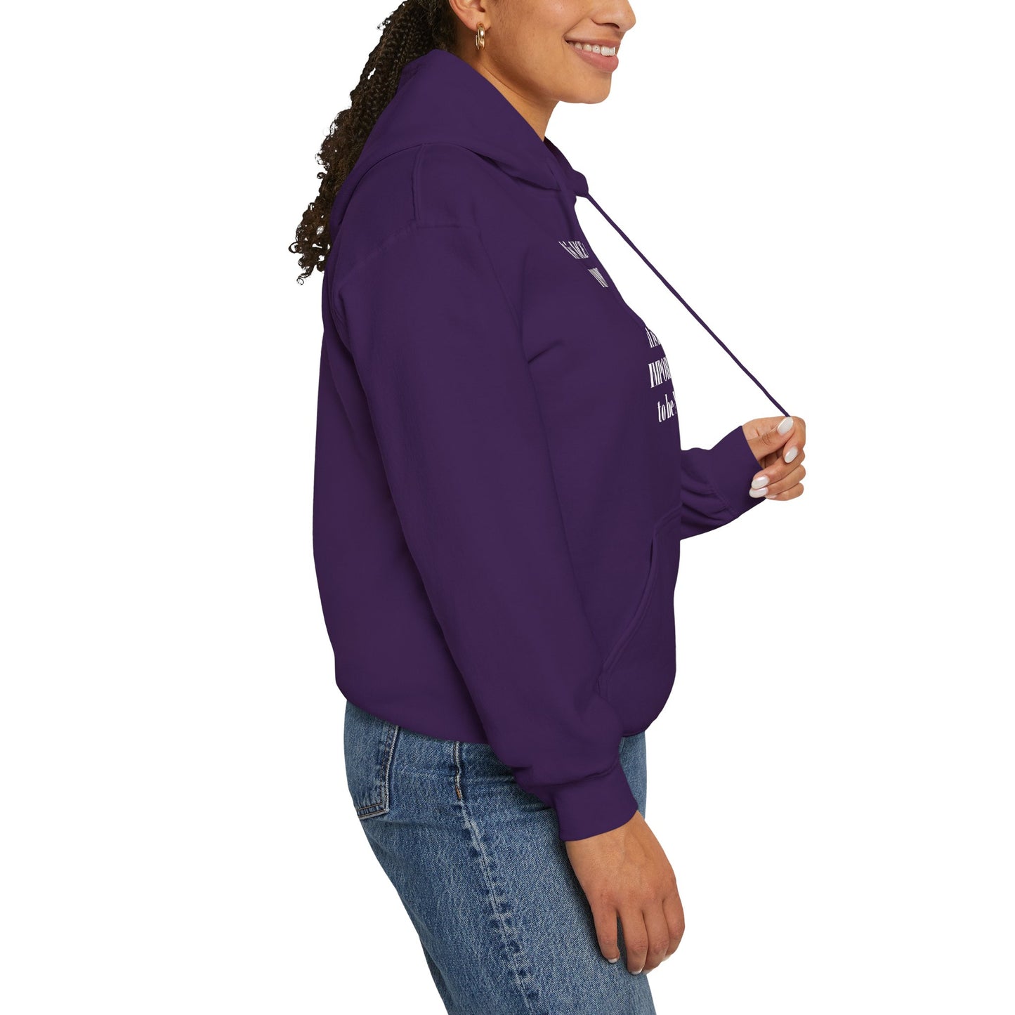 BE NICE HOODED SWEATSHIRT