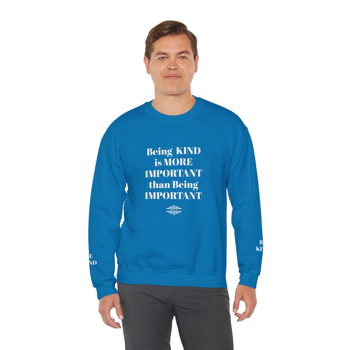 BE KIND CREWNECK SWEATSHIRT