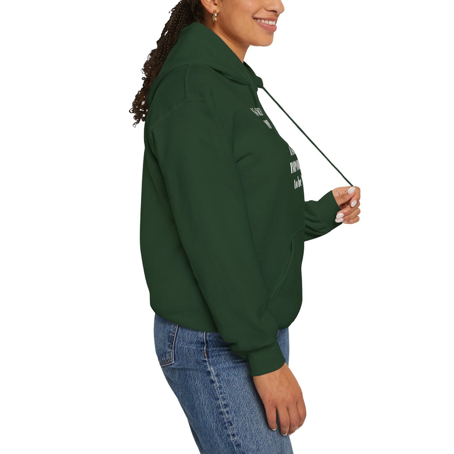 BE NICE HOODED SWEATSHIRT