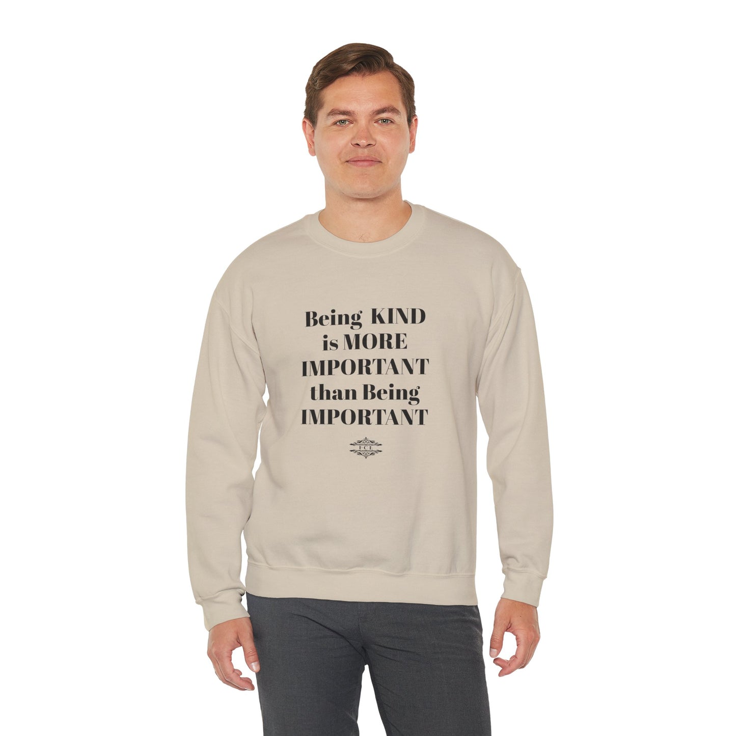 BE KIND CREWNECK SWEATSHIRT