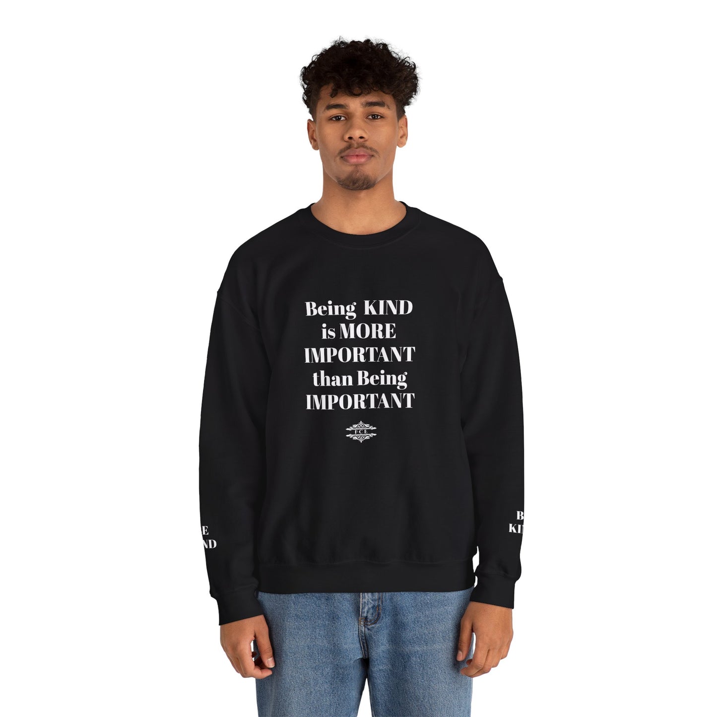 BE KIND CREWNECK SWEATSHIRT