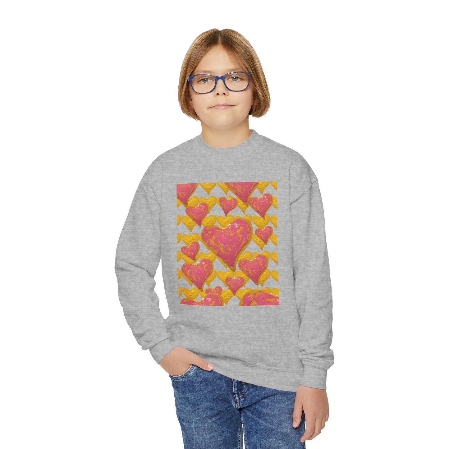 HEARTS SWEATSHIRT