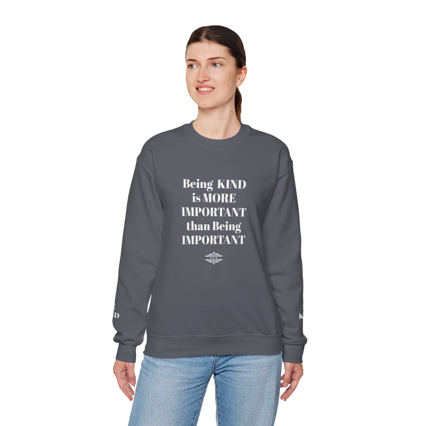 BE KIND CREWNECK SWEATSHIRT