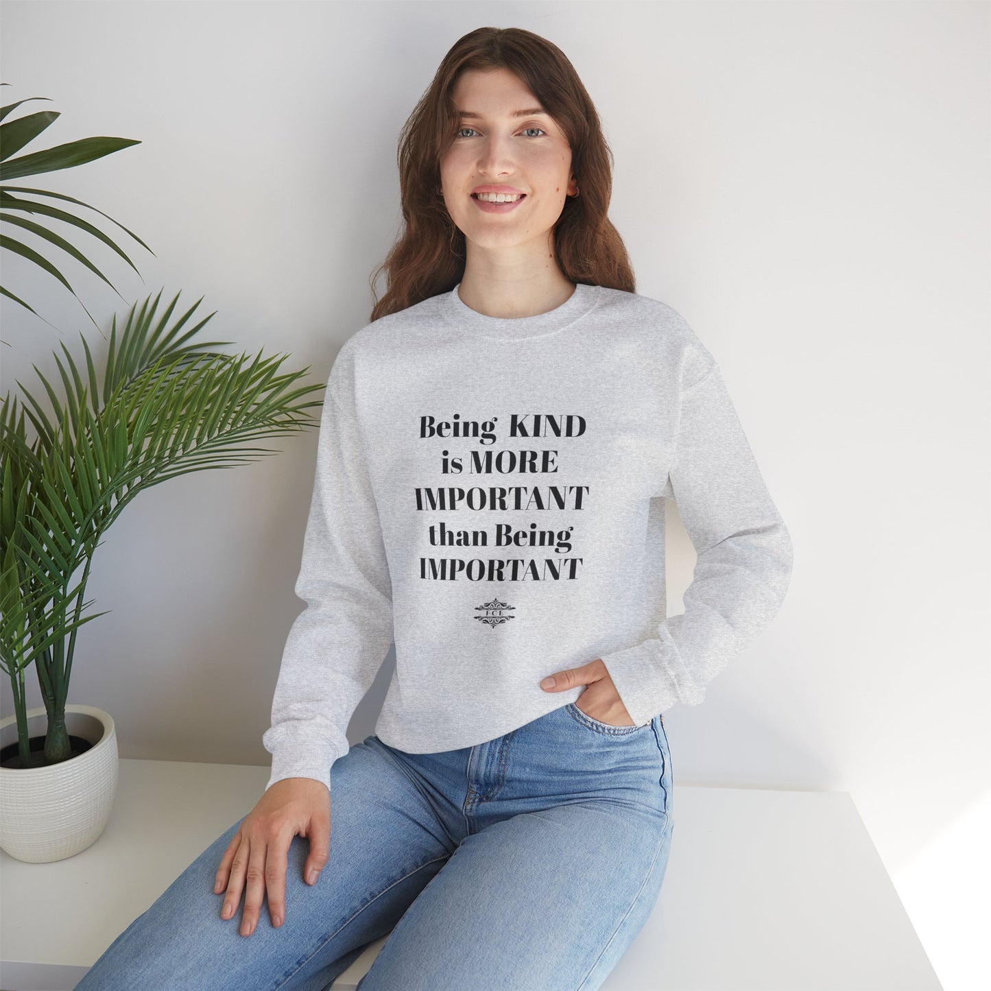 BE KIND CREWNECK SWEATSHIRT