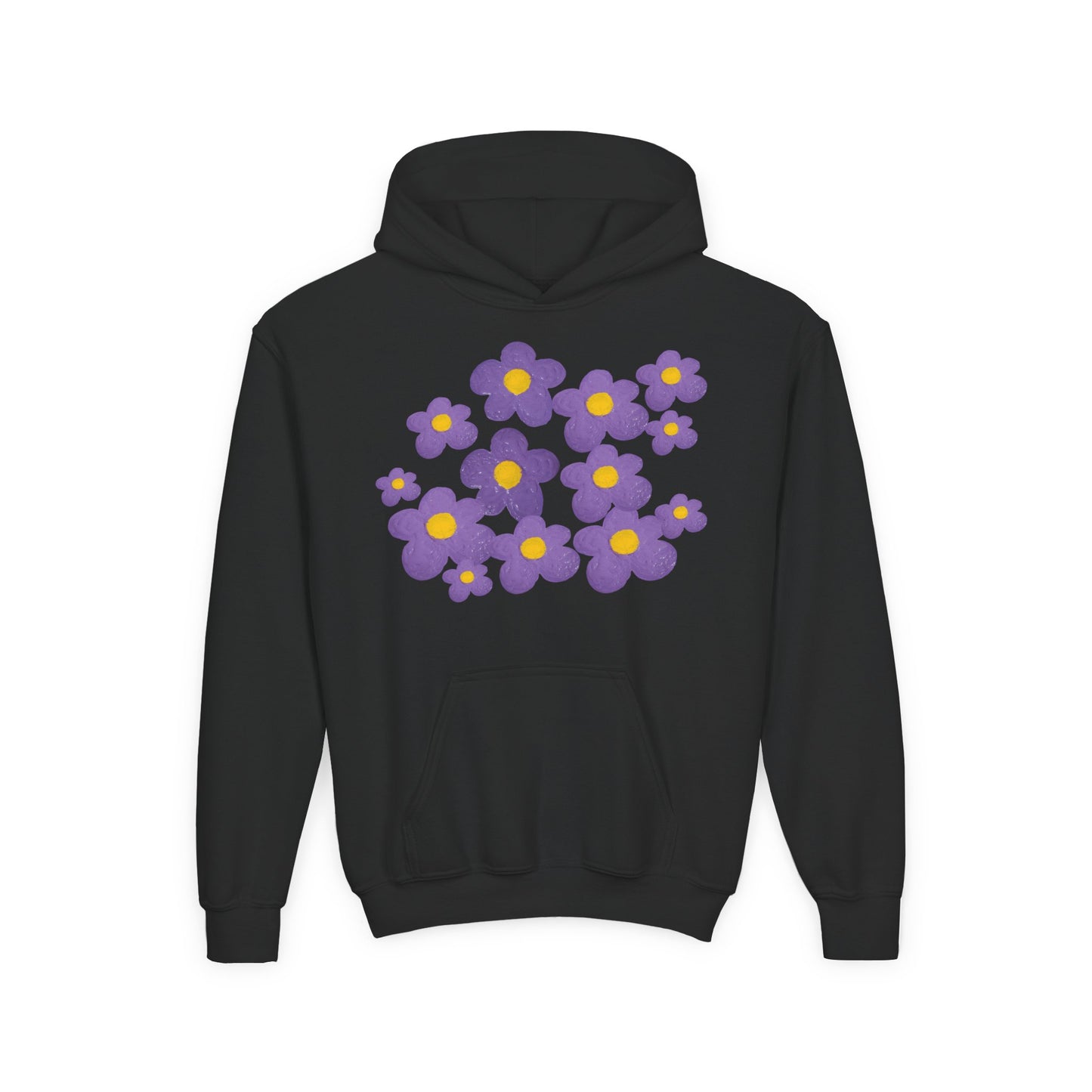 FUN ORANGE HOODED SWEATSHIRT