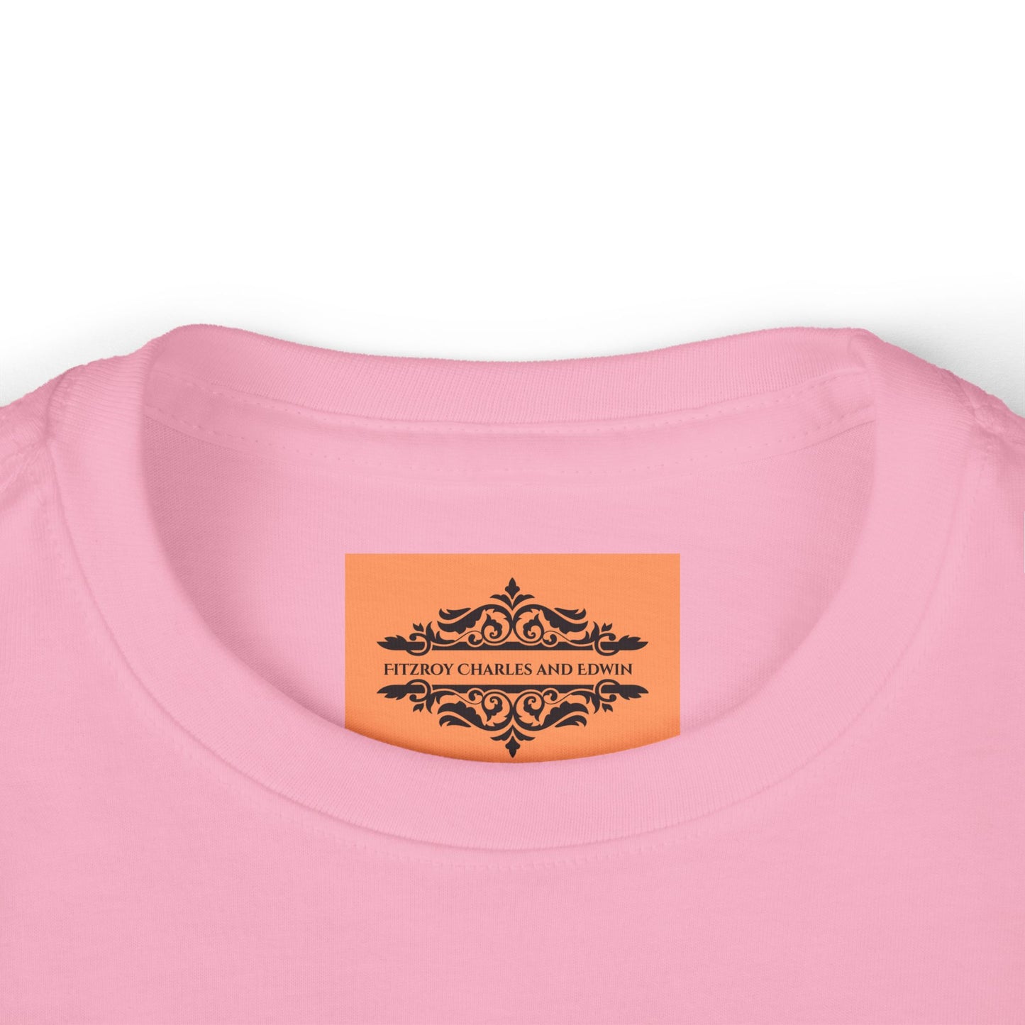 BIG ORANGE FLOWER TODDLER LONG SLEEVE TEE