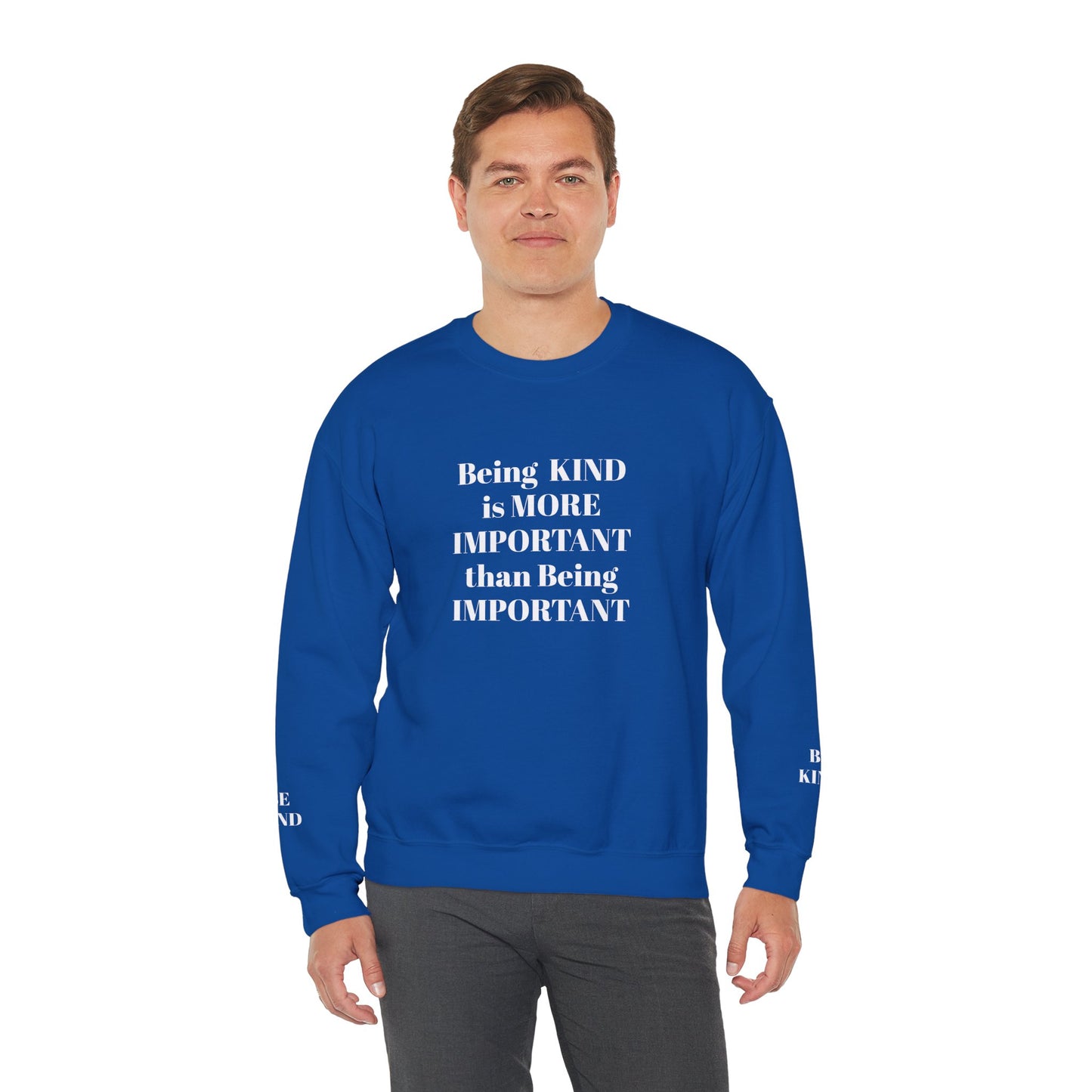 BE KIND CREWNECK SWEATSHIRT