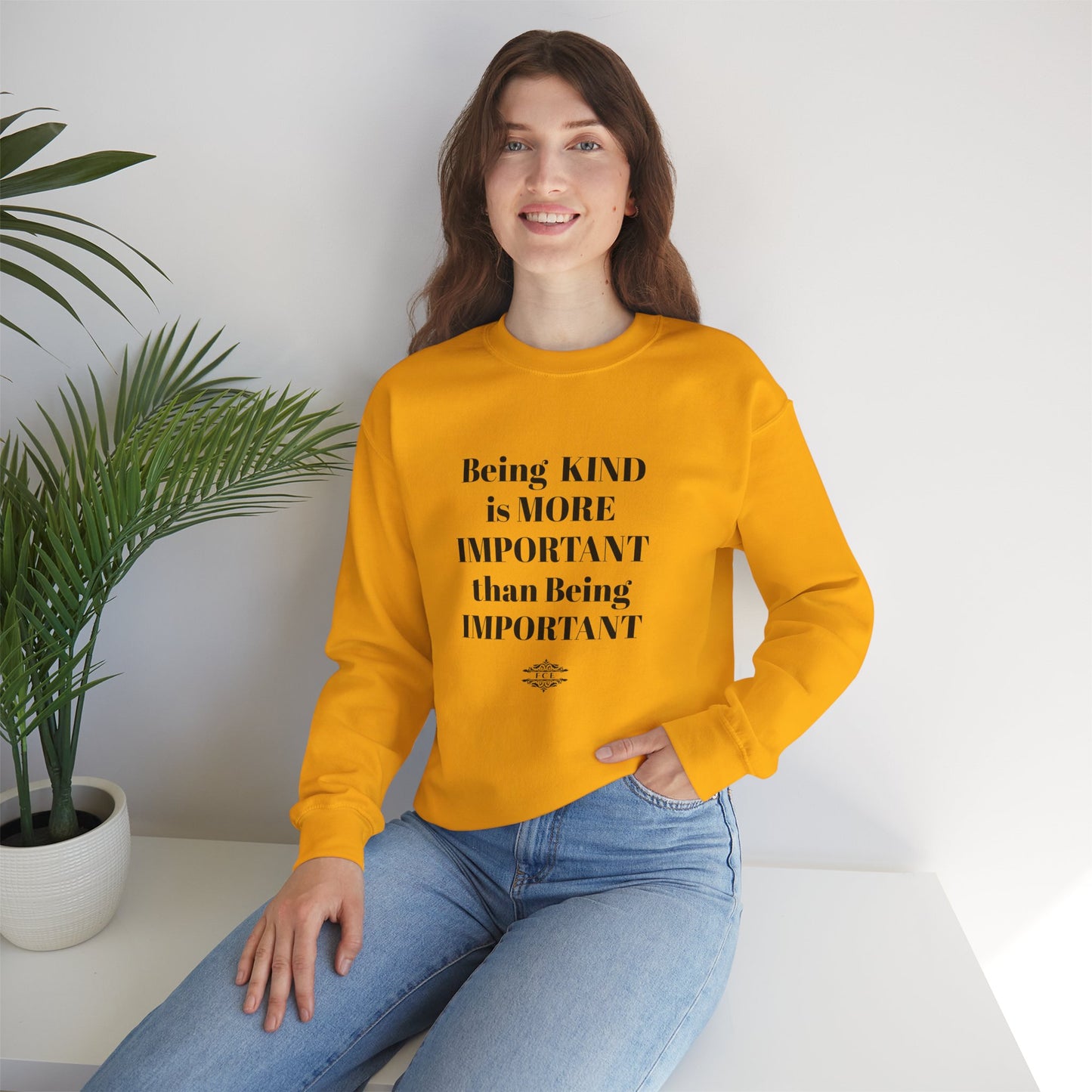 BE KIND CREWNECK SWEATSHIRT
