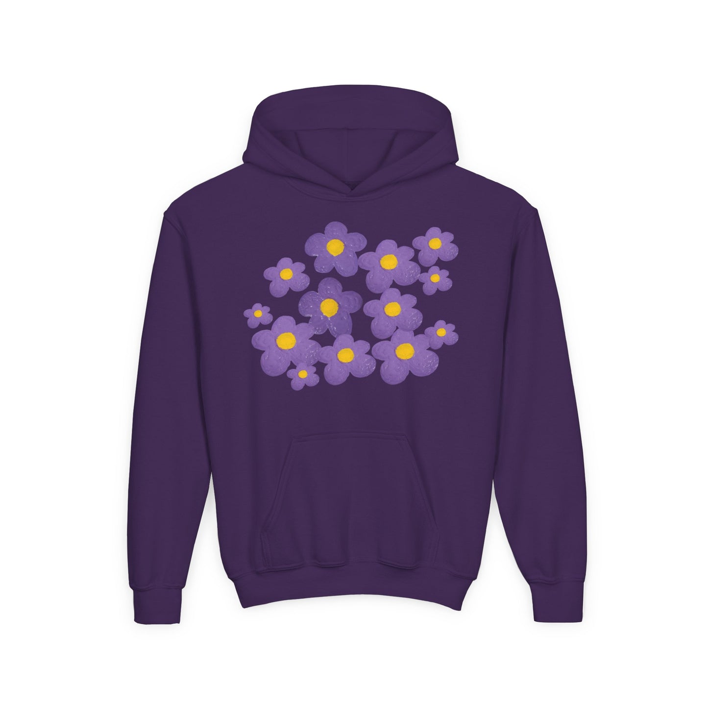 FUN ORANGE HOODED SWEATSHIRT