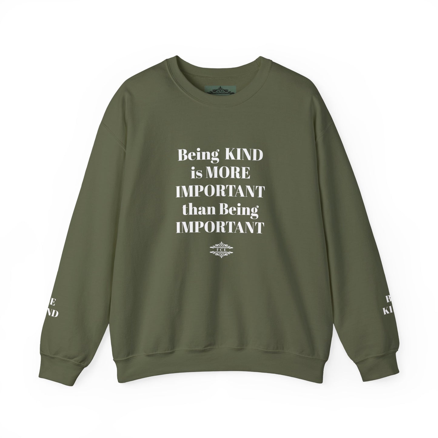 BE KIND CREWNECK SWEATSHIRT
