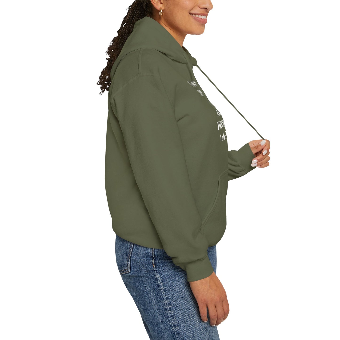 BE NICE HOODED SWEATSHIRT