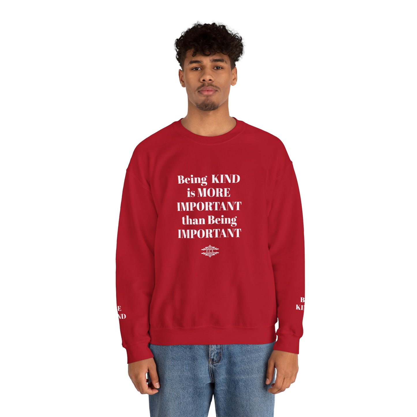 BE KIND CREWNECK SWEATSHIRT