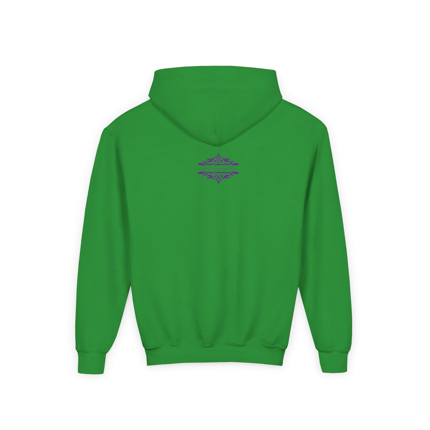 FUN ORANGE HOODED SWEATSHIRT