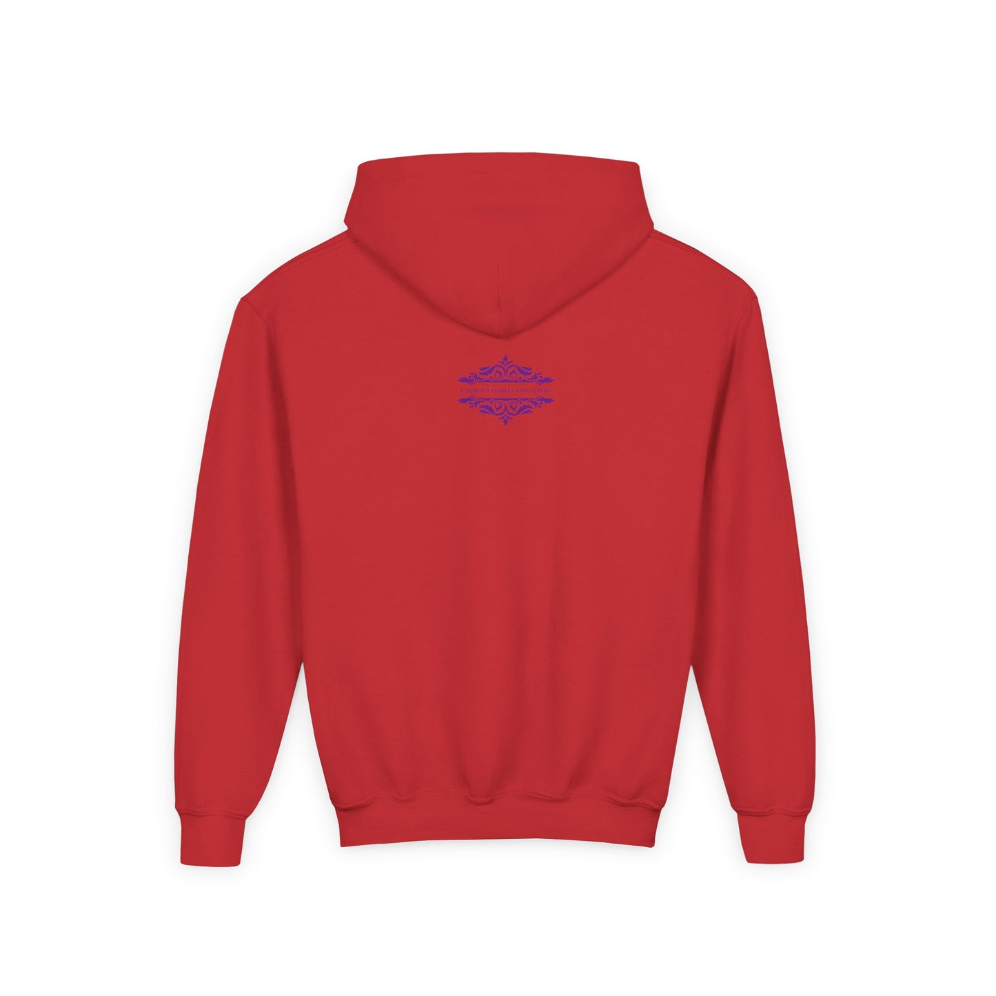 FUN ORANGE HOODED SWEATSHIRT