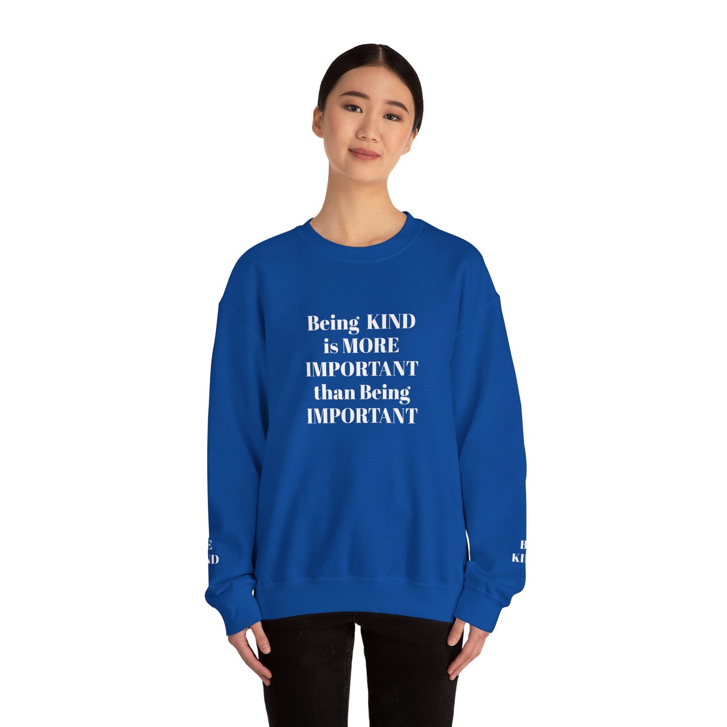 BE KIND CREWNECK SWEATSHIRT