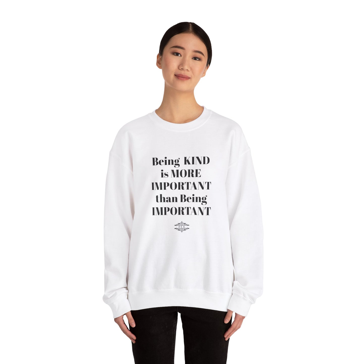BE KIND CREWNECK SWEATSHIRT