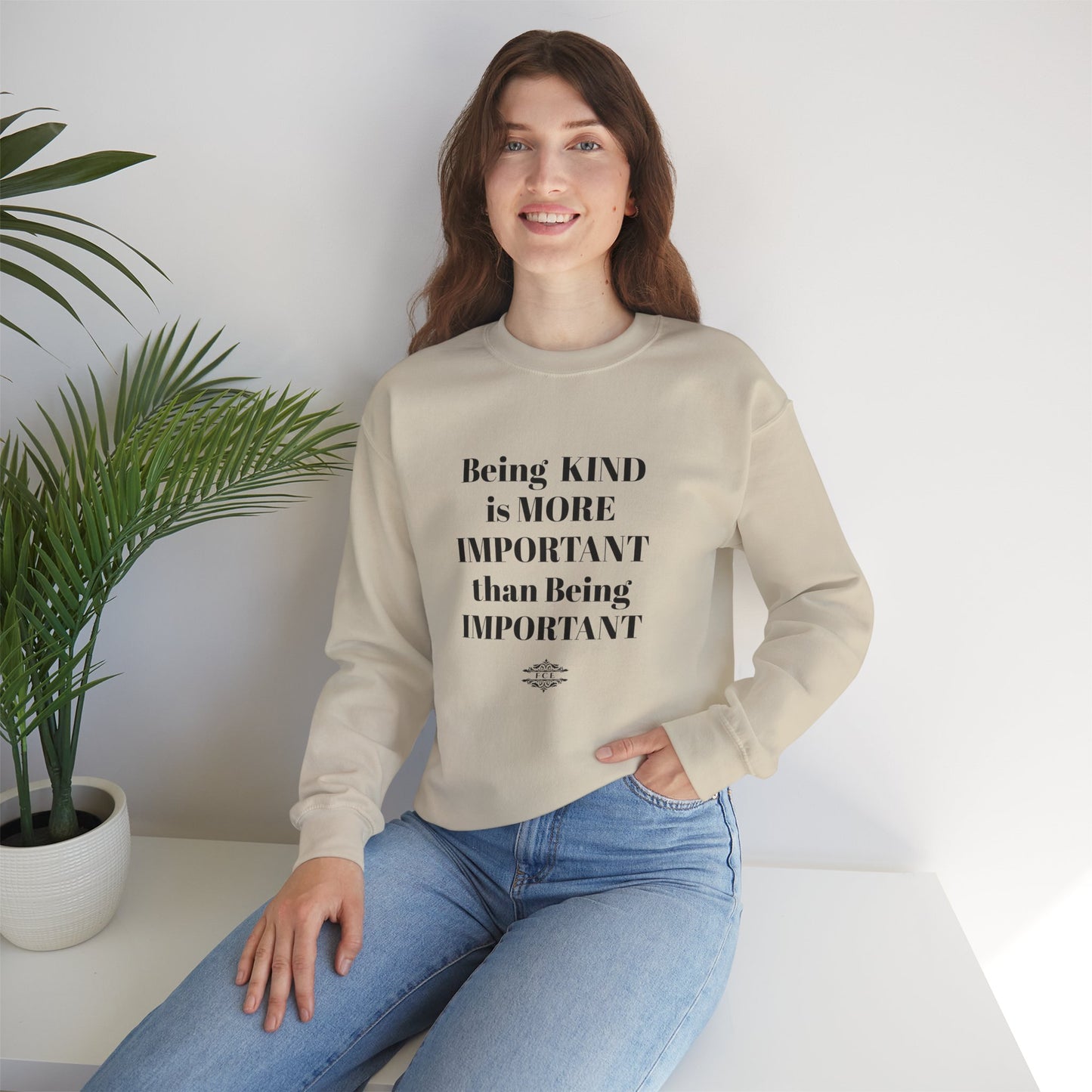 BE KIND CREWNECK SWEATSHIRT