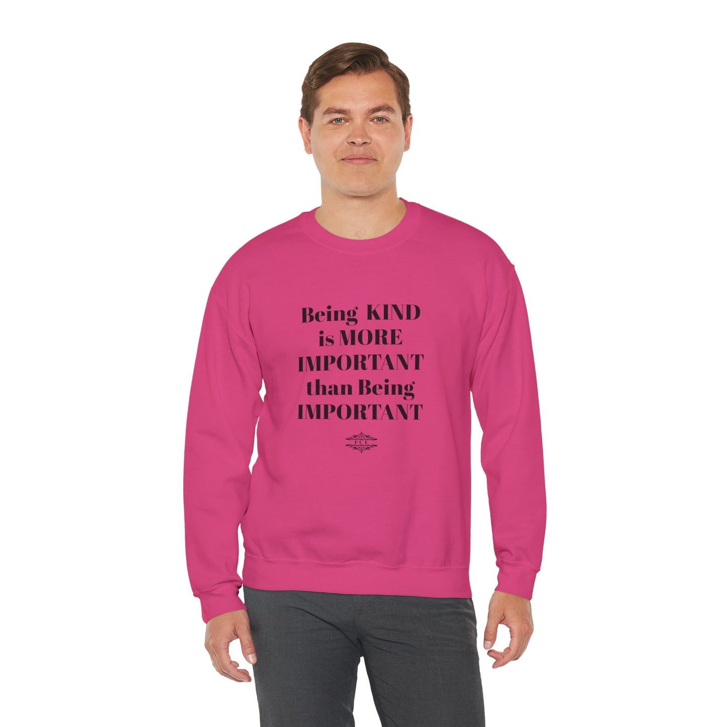BE KIND CREWNECK SWEATSHIRT