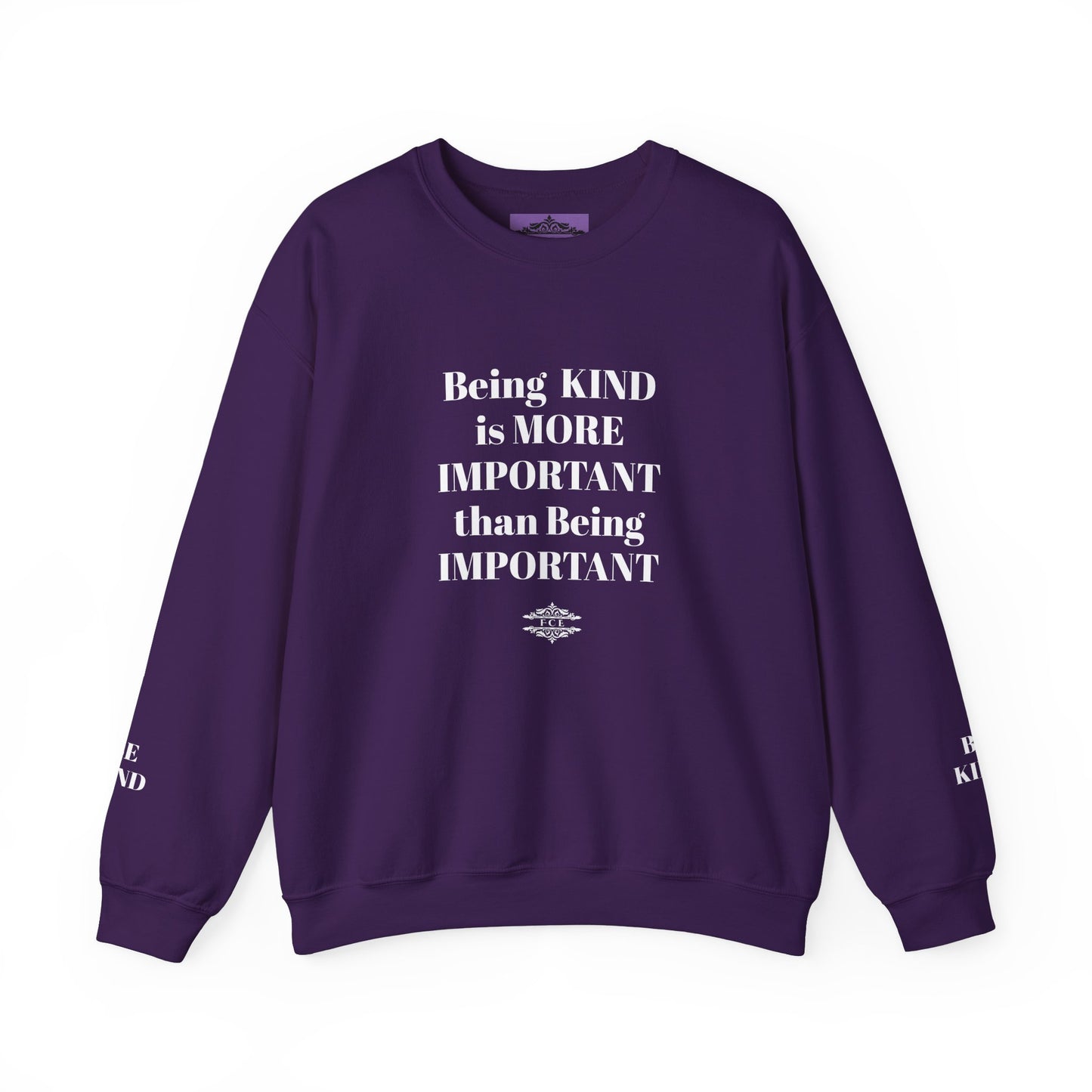 BE KIND CREWNECK SWEATSHIRT