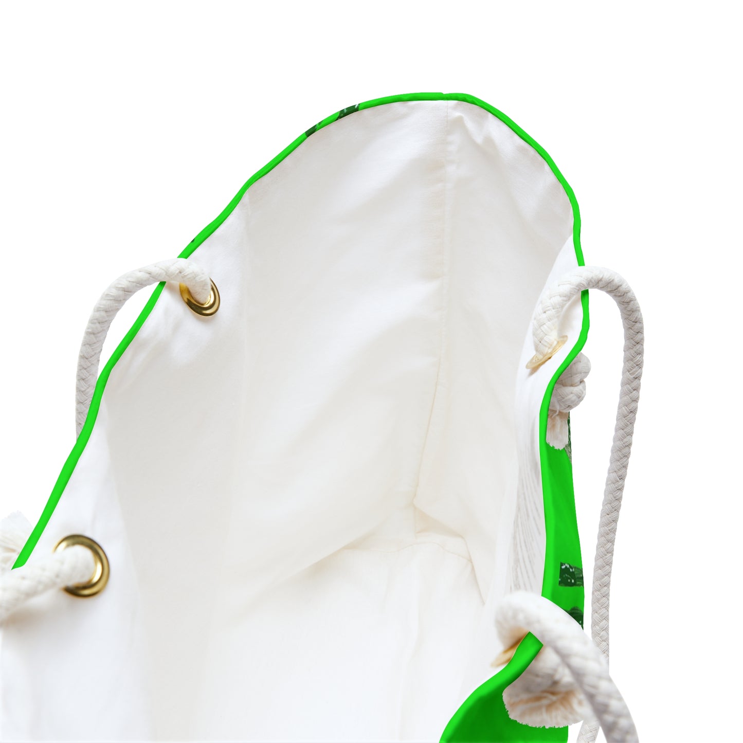 STUNNING GREEN BUTTERFLY WEEKENDER BAG
