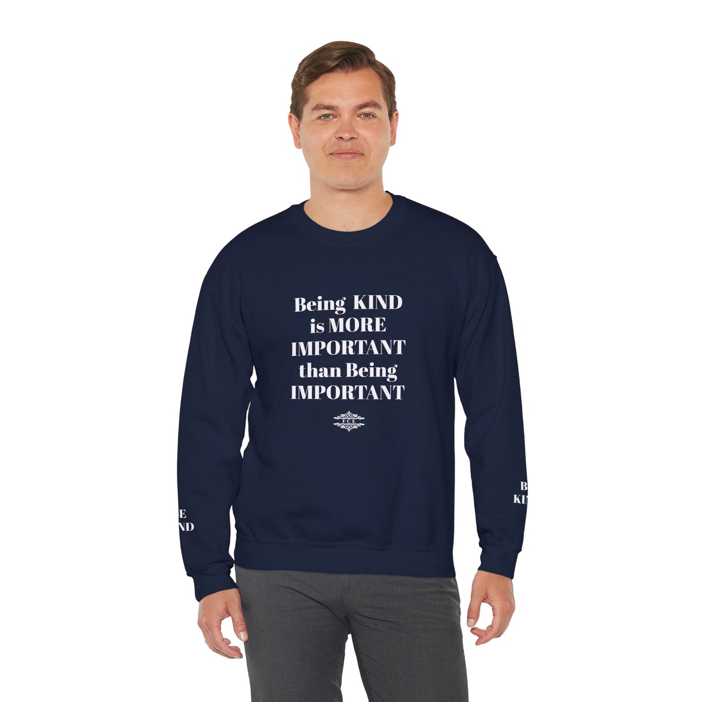 BE KIND CREWNECK SWEATSHIRT
