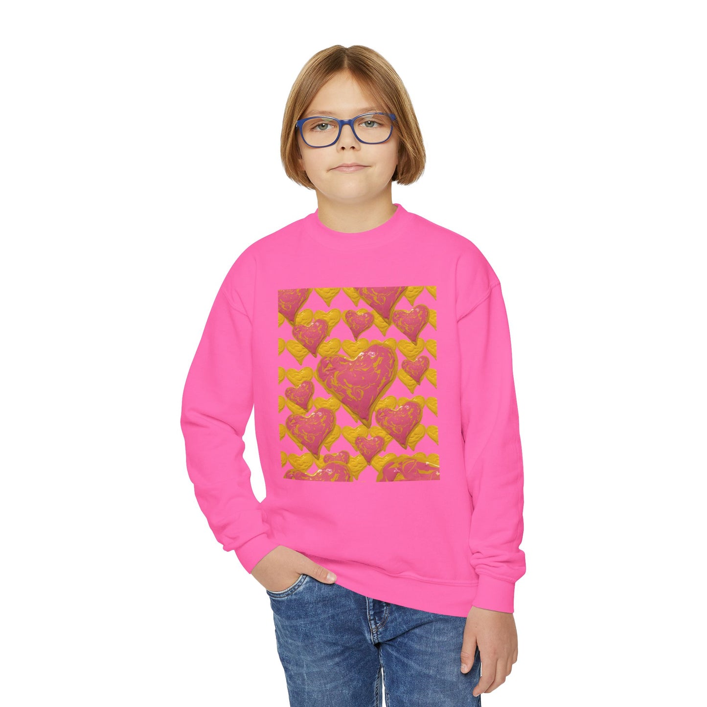 HEARTS SWEATSHIRT