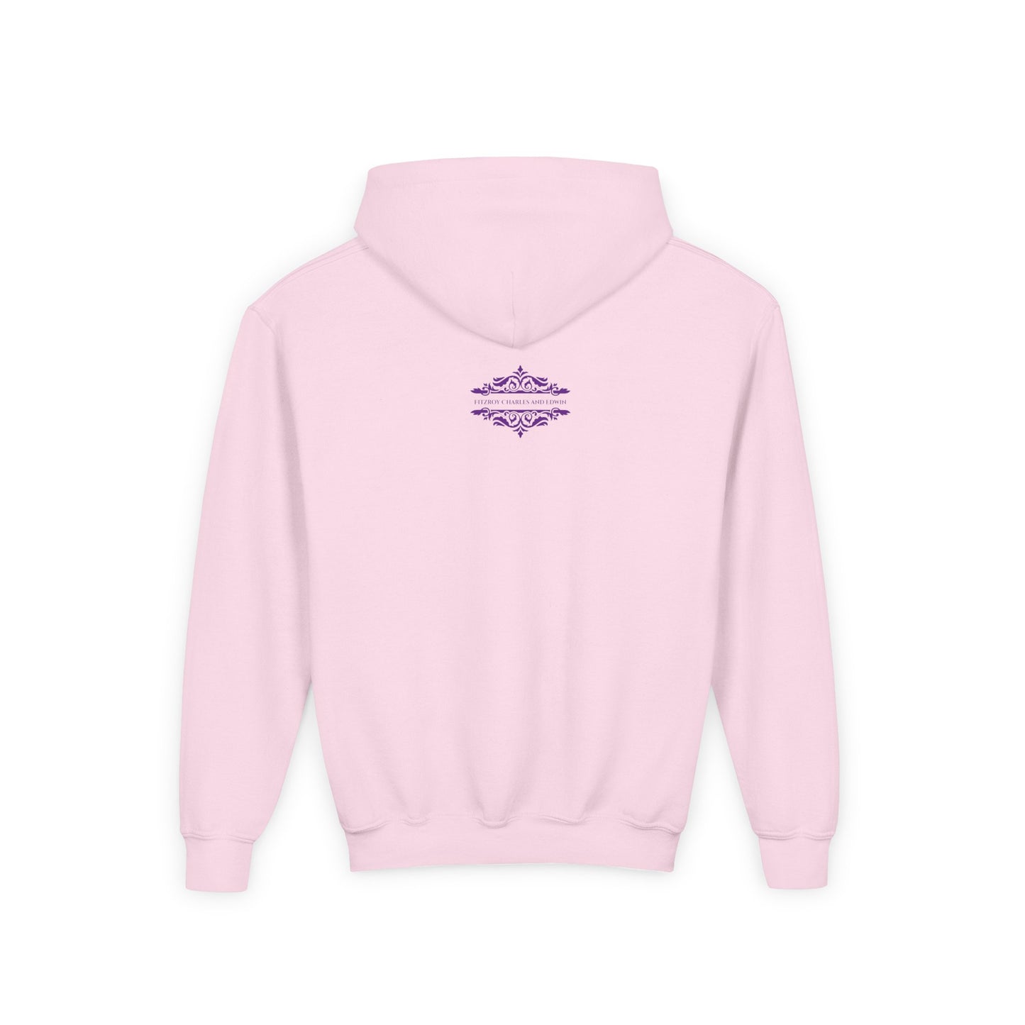 FUN ORANGE HOODED SWEATSHIRT