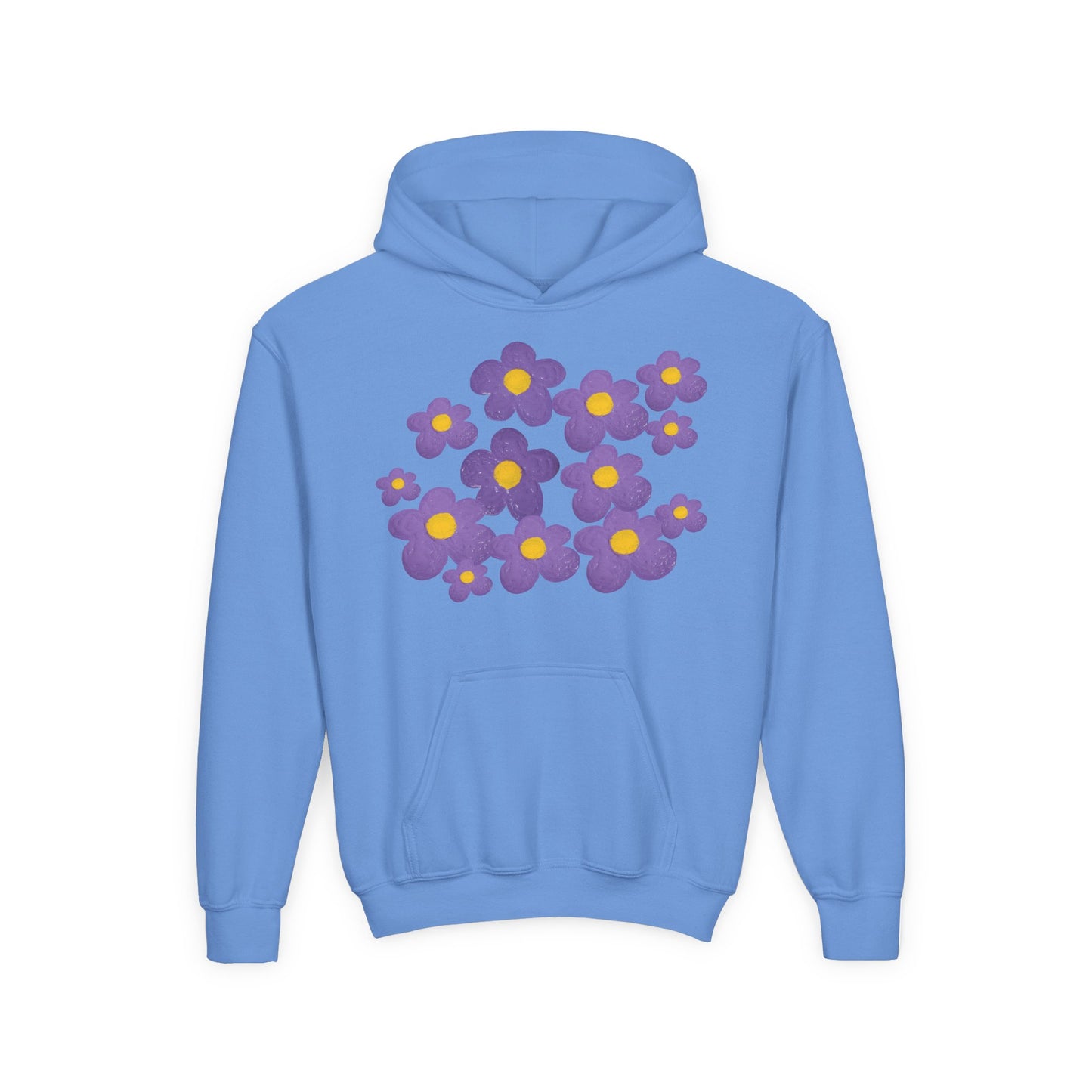 FUN ORANGE HOODED SWEATSHIRT