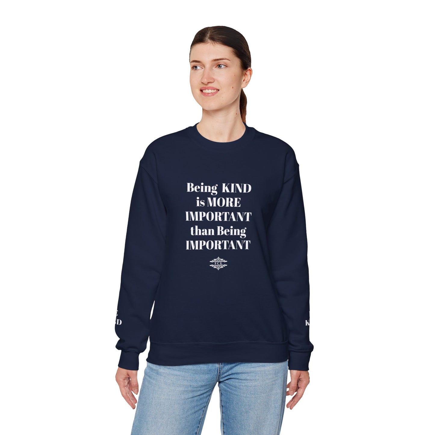 BE KIND CREWNECK SWEATSHIRT