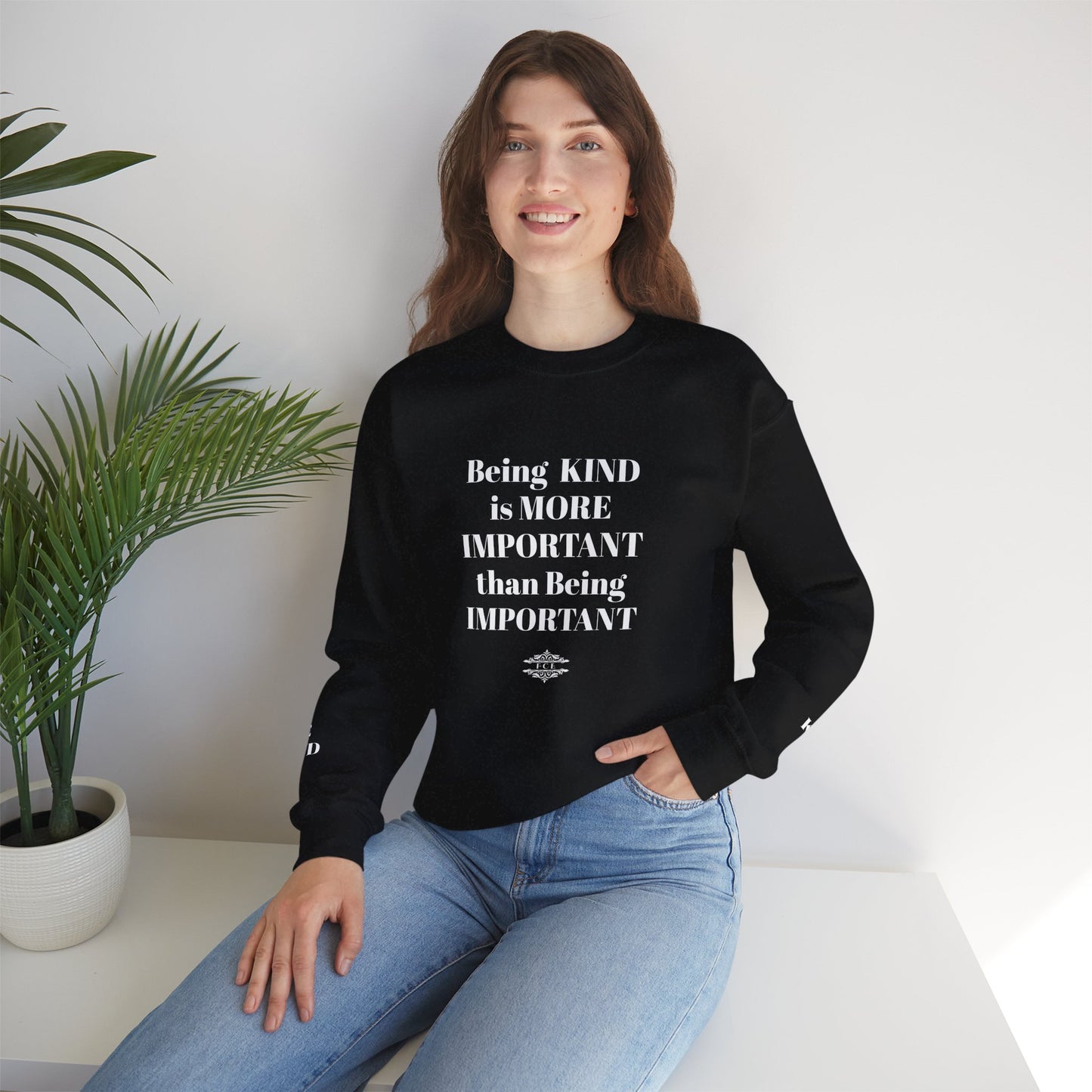 BE KIND CREWNECK SWEATSHIRT