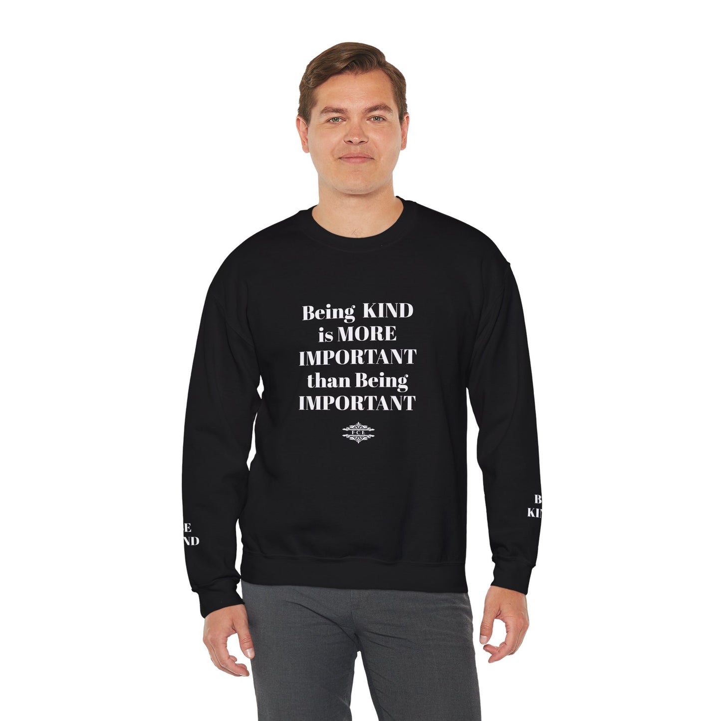 BE KIND CREWNECK SWEATSHIRT