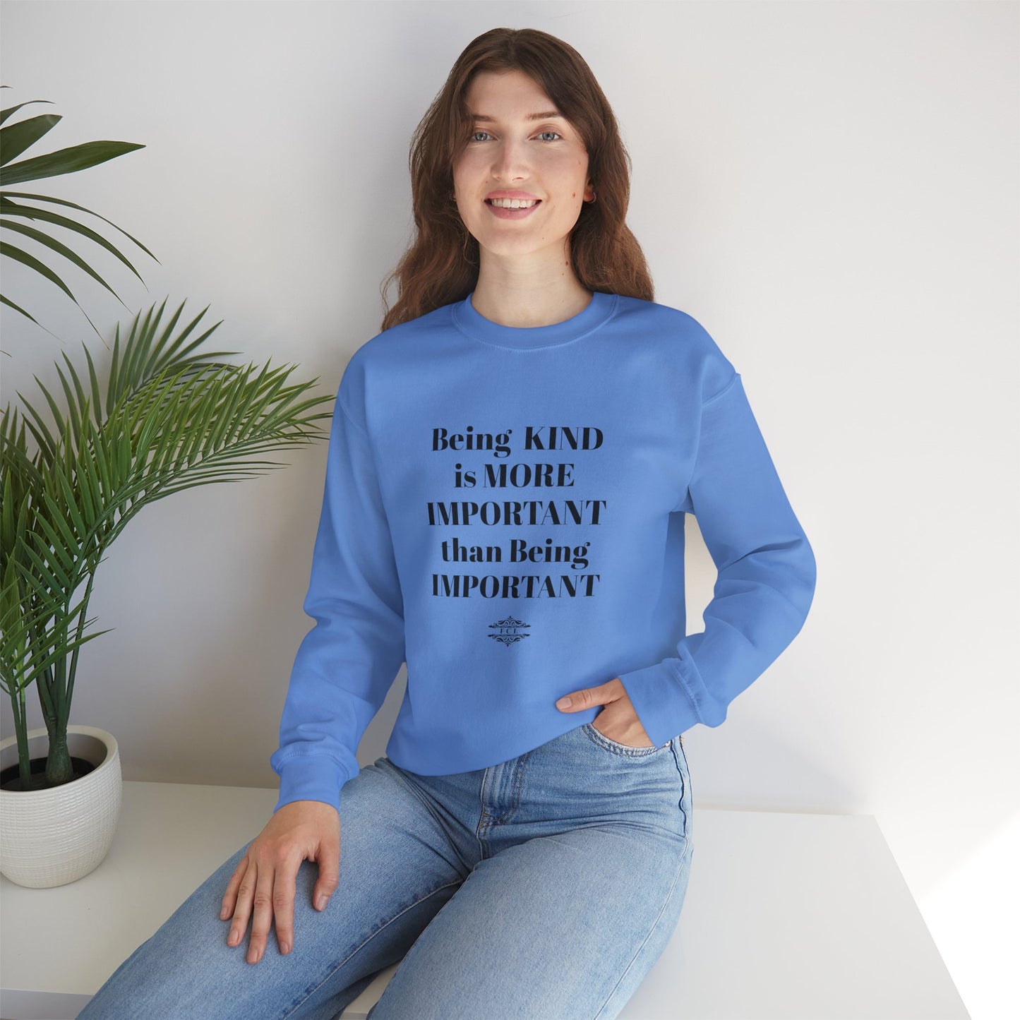 BE KIND CREWNECK SWEATSHIRT