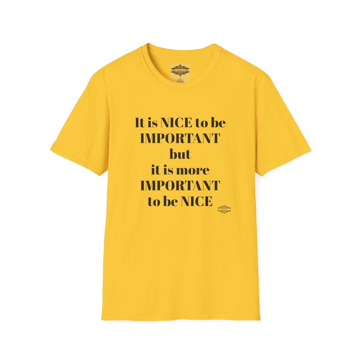 IT IS NICE TEE