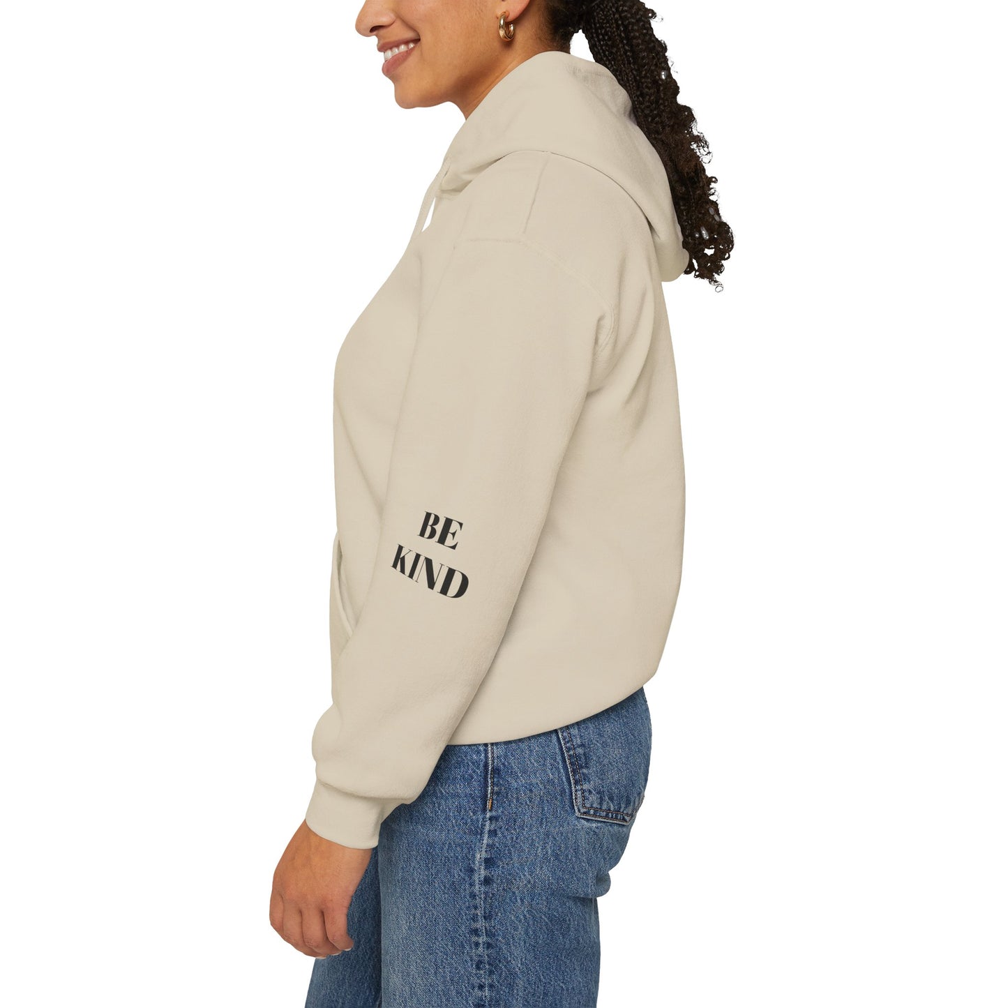 BE NICE HOODED SWEATSHIRT