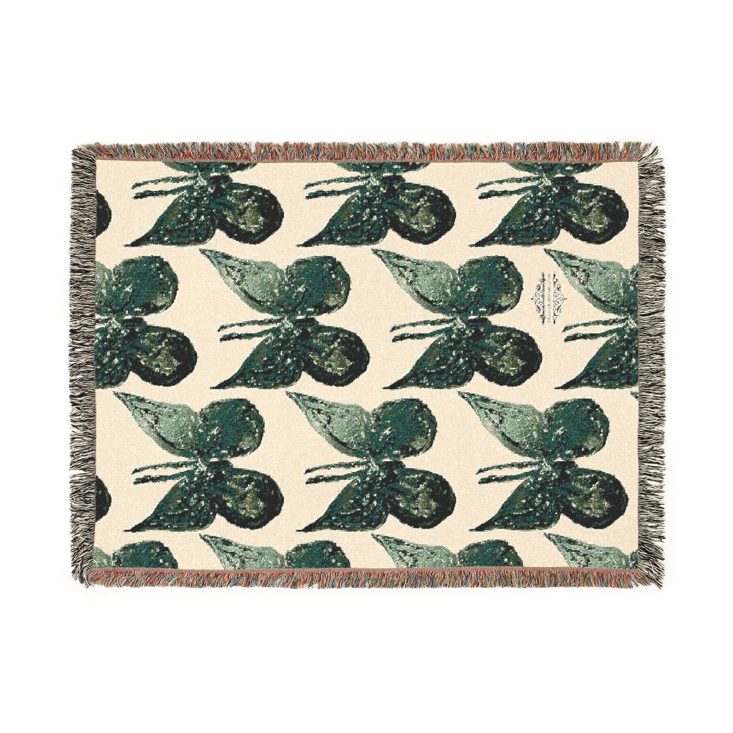 BUTTERFLY WOVEN BLANKET