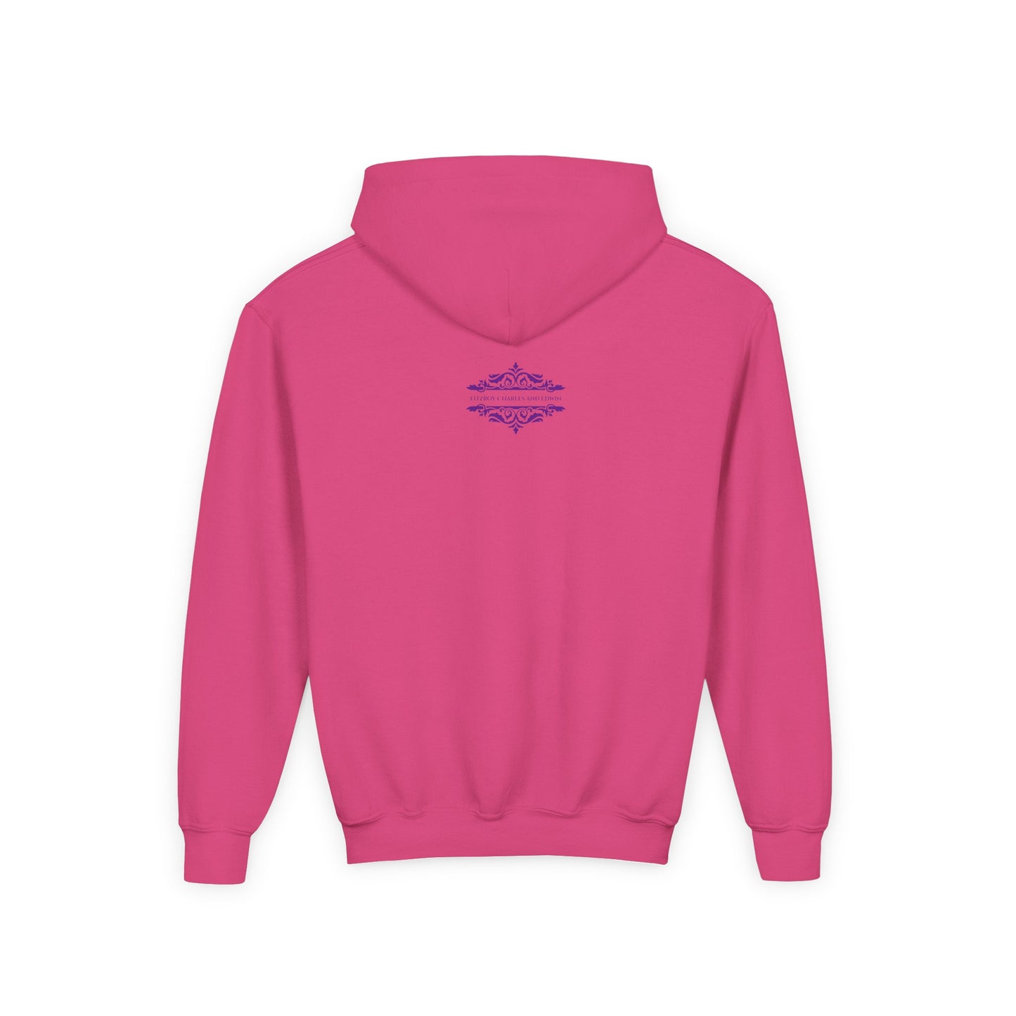 FUN ORANGE HOODED SWEATSHIRT