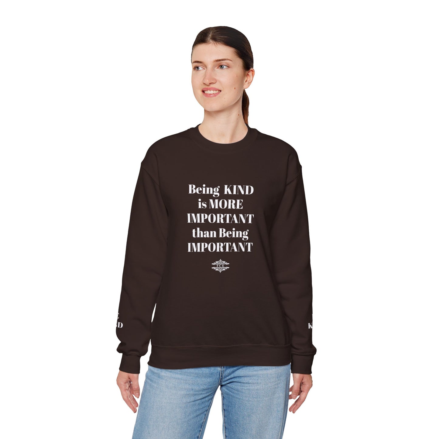 BE KIND CREWNECK SWEATSHIRT