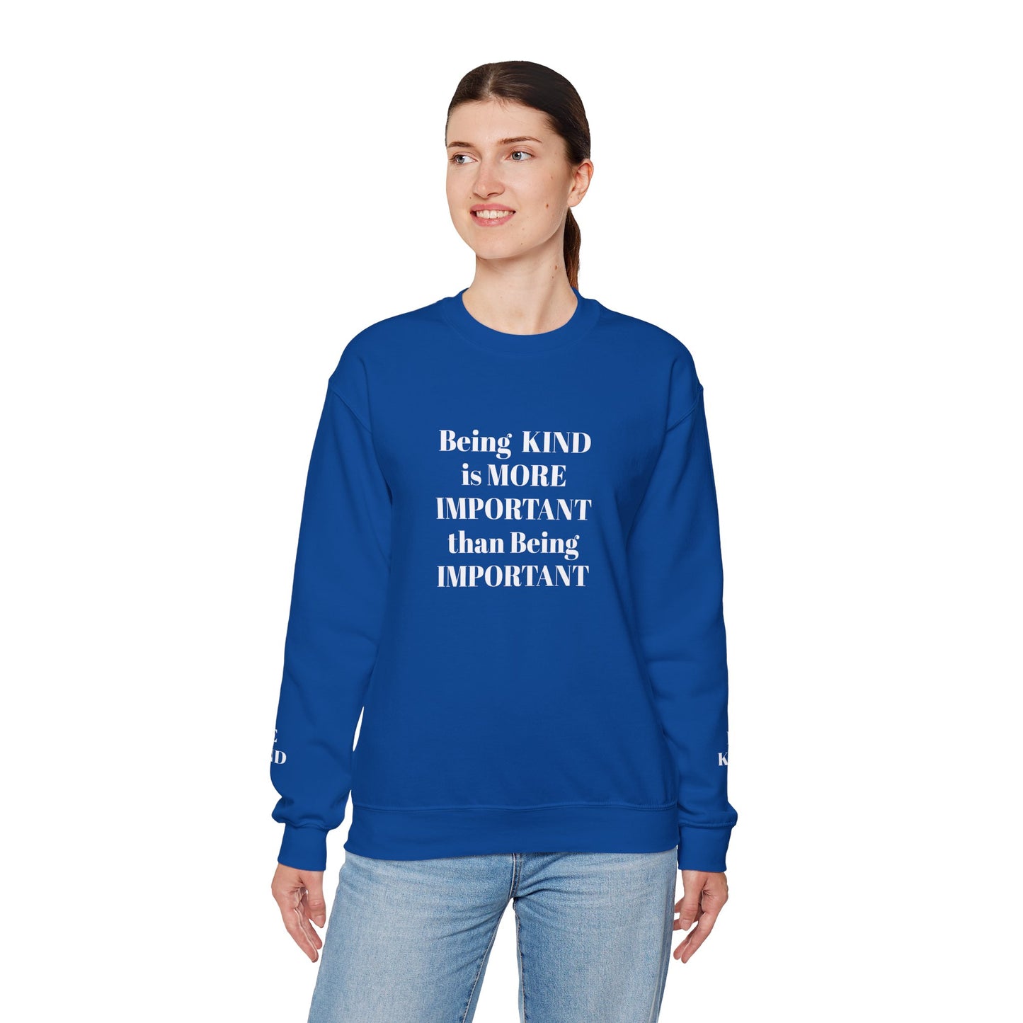 BE KIND CREWNECK SWEATSHIRT