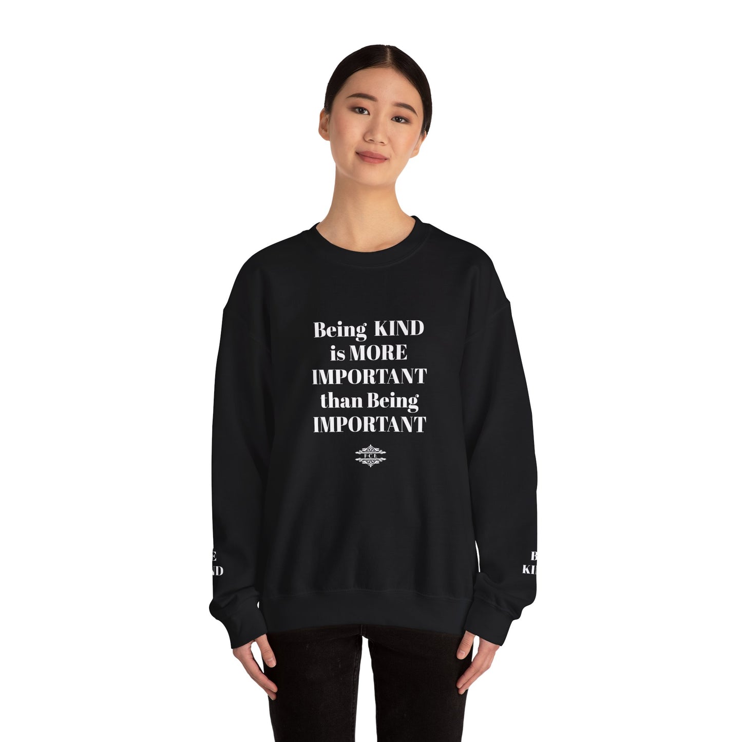 BE KIND CREWNECK SWEATSHIRT