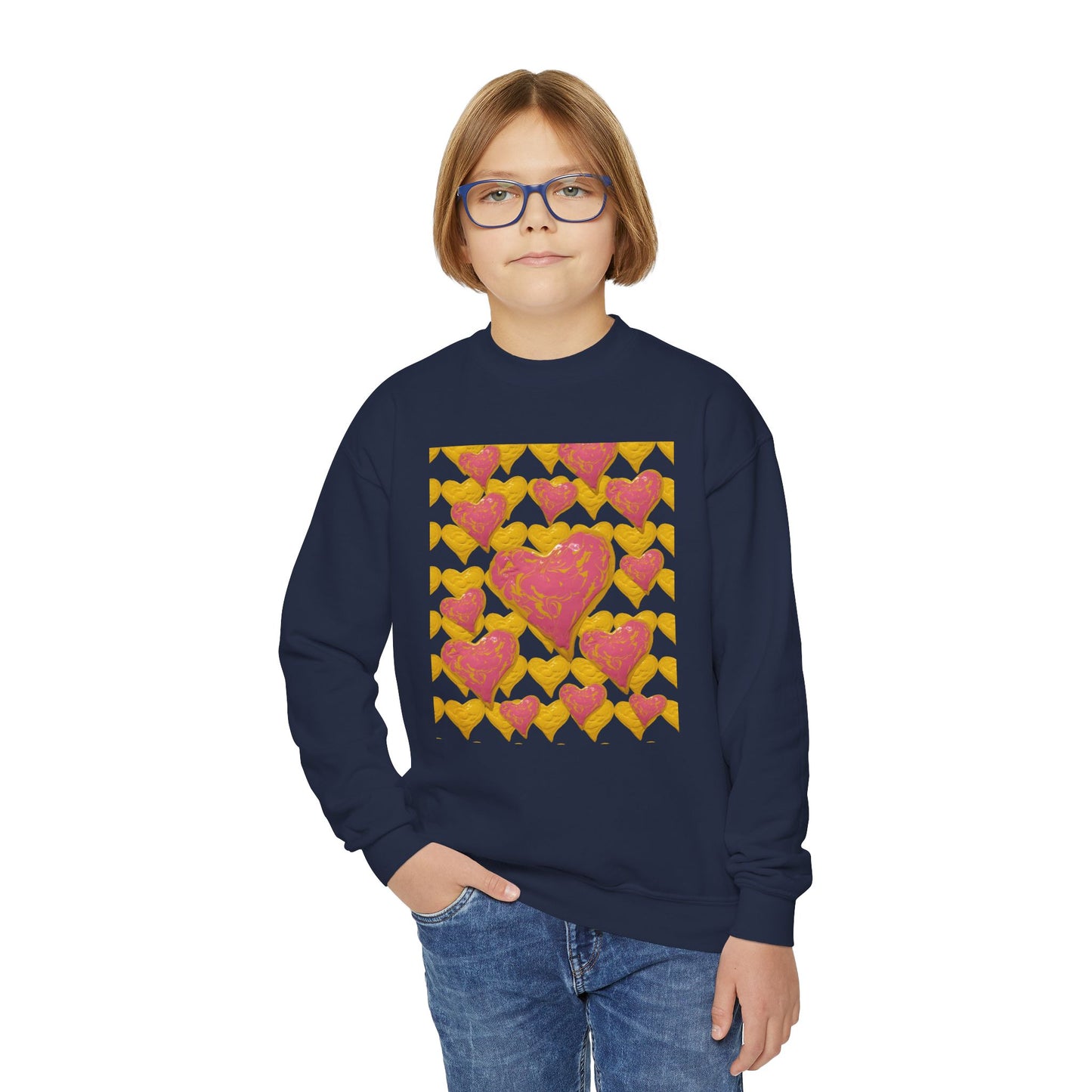 LOVELY HEARTS SWEATSHIRT