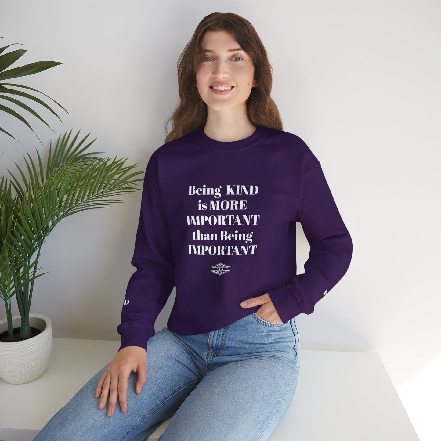 BE KIND CREWNECK SWEATSHIRT