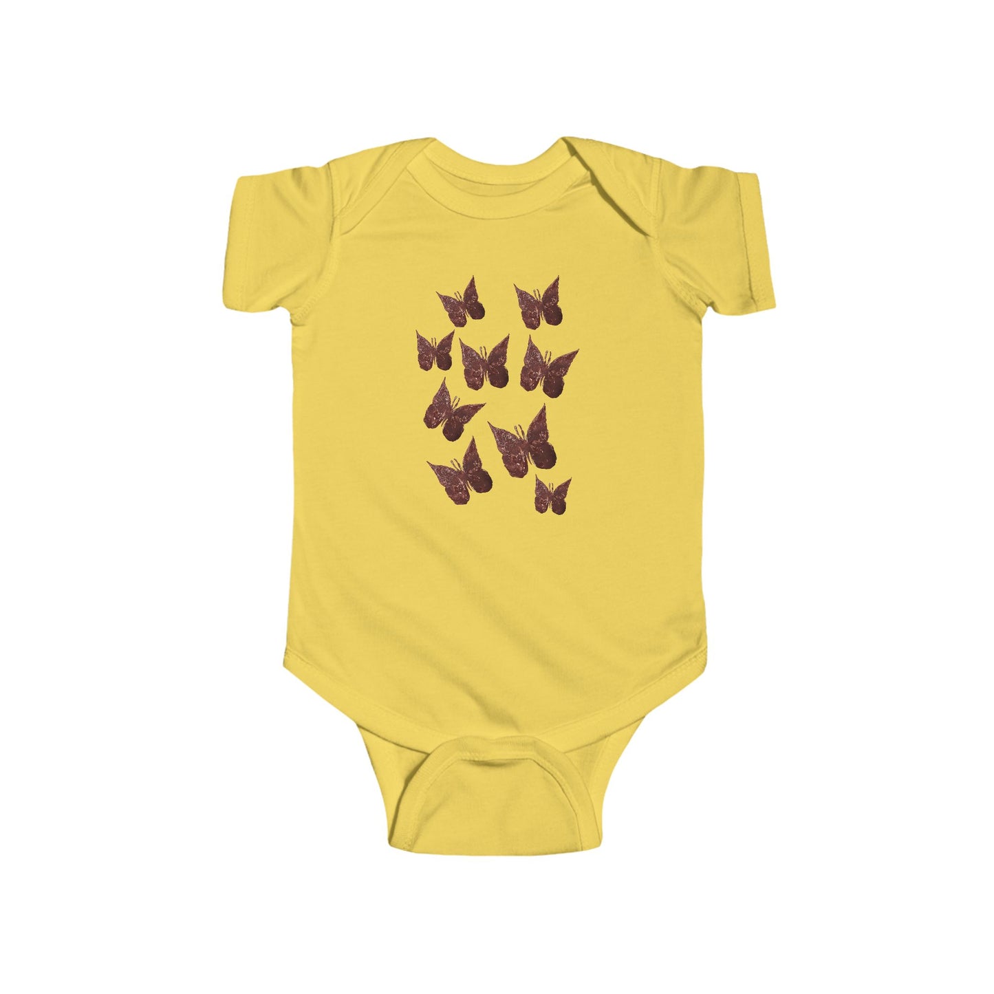 MINI BROWN BUTTERFLIES BODYSUIT