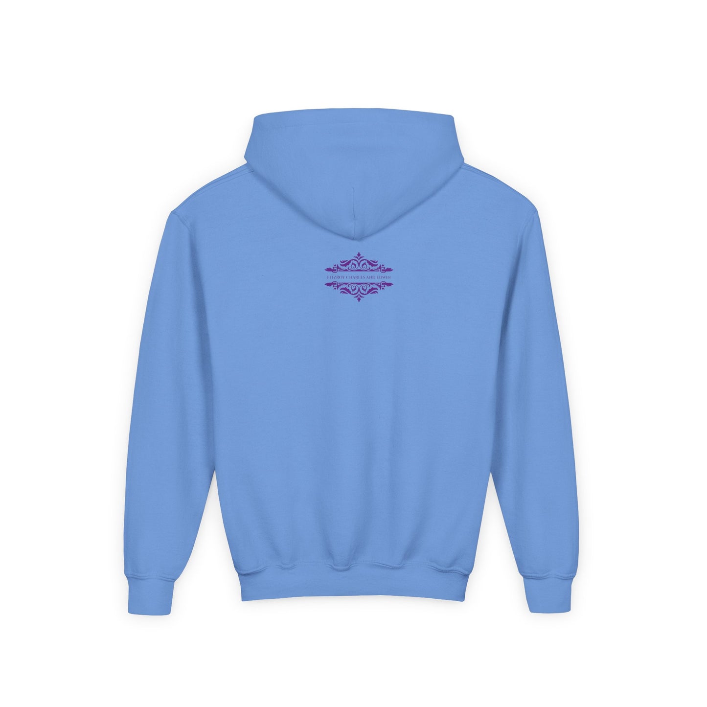 FUN ORANGE HOODED SWEATSHIRT